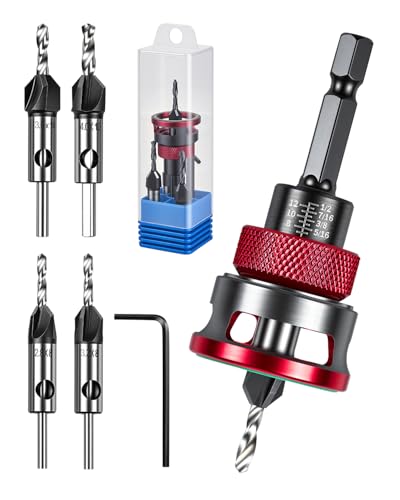 Countersink Drill Bits Set