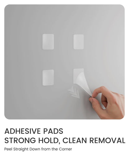 Felt Bulletin Board & Cork Board Alternative (Aqua Blue-1 / Bold-stripe 12-pack)
