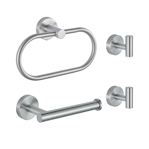 Bathroom Hardware Set Includes Towel Ring