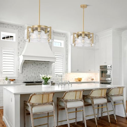 Black Glass Chandelier