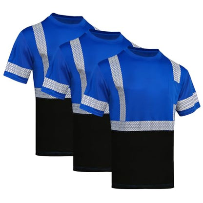 High Visibility Safety Reflective T Shirts for Men