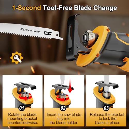 Brushless Cordless Reciprocating Saw