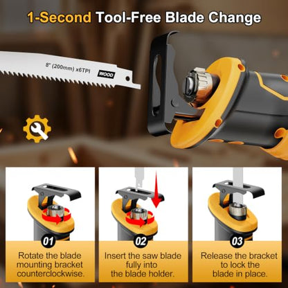 Brushless Cordless Reciprocating Saw