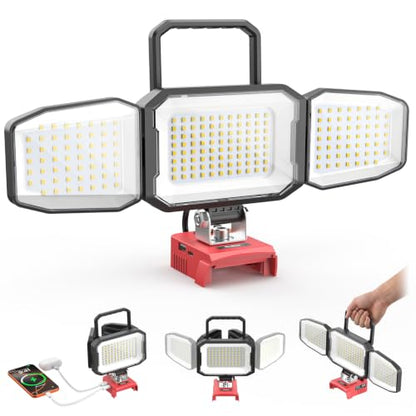 LED Work Light Compatible with DeWalt 20V Battery