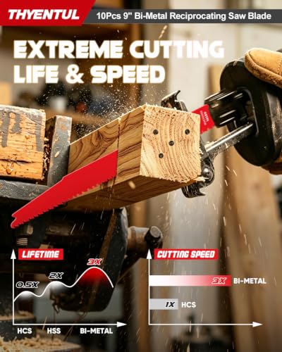 9 Inch Reciprocating Saw Blades