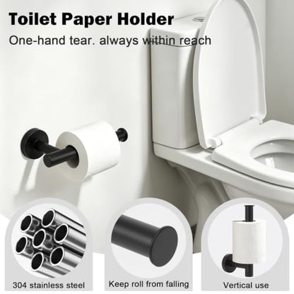 5 Piece Bath Hardware Set