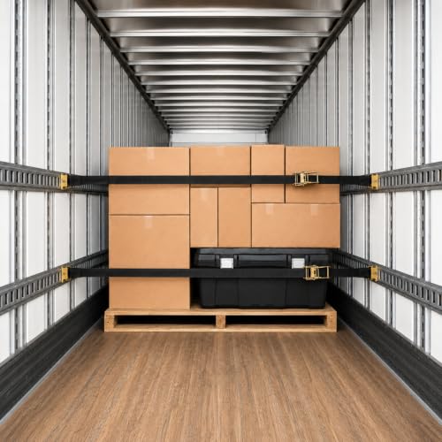 Ratchet Straps 2" x 15 FT Tie Down Straps for Trucks