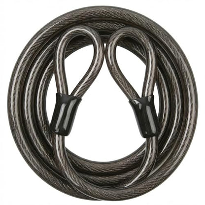 12mm High Visibility Safety Cable with Clear Vinyl Coating