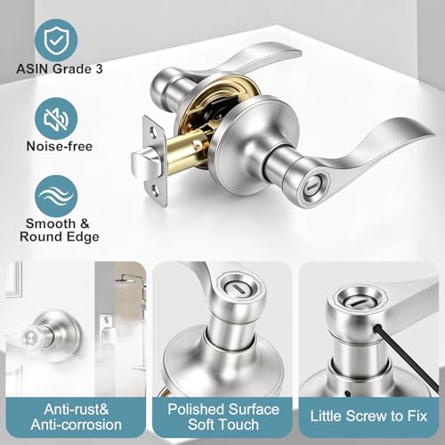 Privacy Door Levers Interior Door Handles