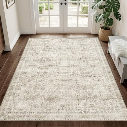 3x5 Area Rugs (Beige / 3' x 5' (Rectangular))