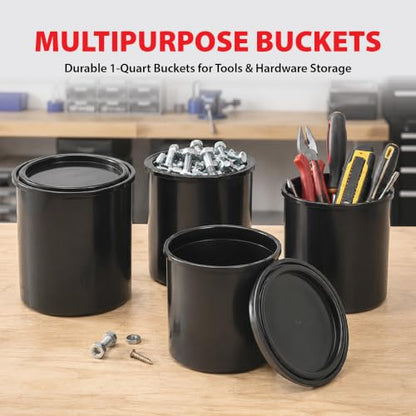 Plastic Paint Can Bucket w