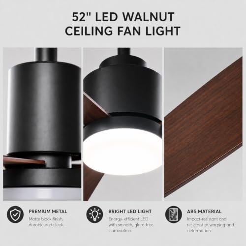 52 inch Ceiling Fan with Light