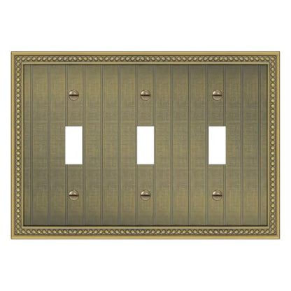 Sunken Pearls Decorative Light Switch Plates