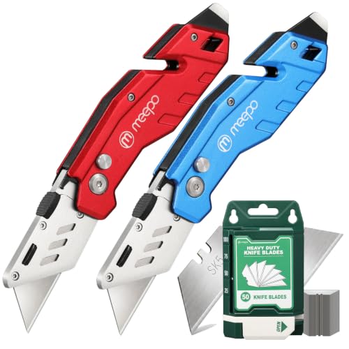 colorful box cutter set