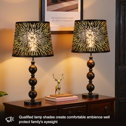 Metal LampShade 7.9x9.8x7.9 inch Set of 2