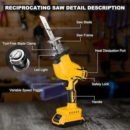Cordless Reciprocating Saw for Dewa lt