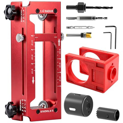 Door Hinge Jig & Lock Installation Kit