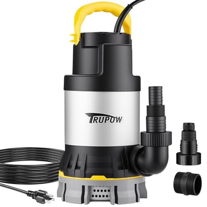1 HP Sump Pump 4000 GPH Clean