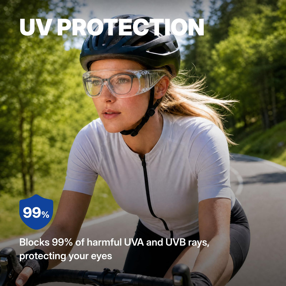 Safety Glasses Over Eyeglasses 12 Pack ANSI Z87.1