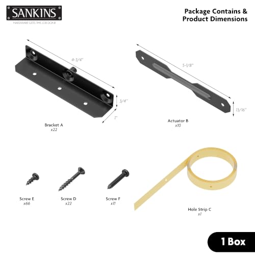 Deck Sunblind System Window Louver kit Fence Shutters