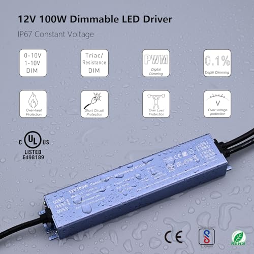Constant Voltage LED Driver 5 in 1 Dimming
