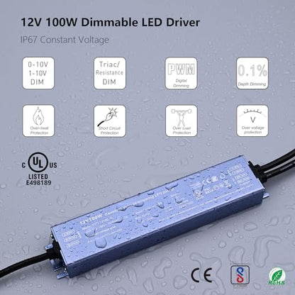 Constant Voltage LED Driver 5 in 1 Dimming