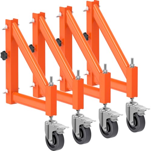 4 Pack Adjustable Scaffold Outriggers for Baker Scaffolding (Adjustable Scaffold Outriggers)