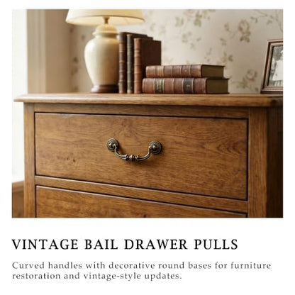 Vintage Drop Bail Pulls