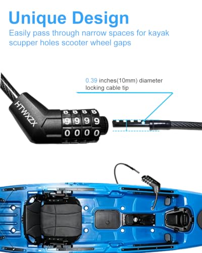 Weatherproof Long Straight Bike Lock