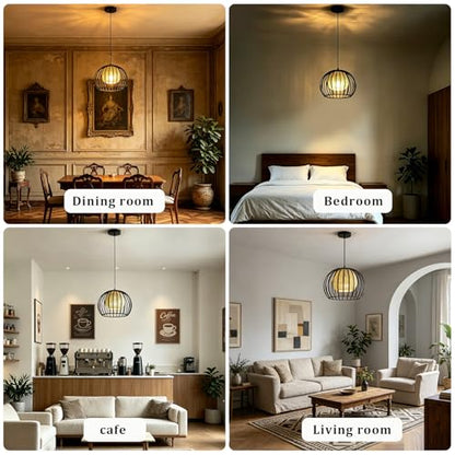 Modern Pendant Light Fixtures Height Adjustable Chandelier for Living Room Kitchen Island Hallway