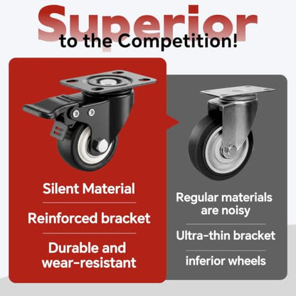4 Inch Caster Wheels