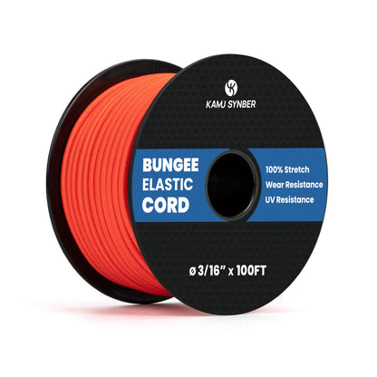 Bungee Cord 3 (Orange / 3/16" x 100FT)