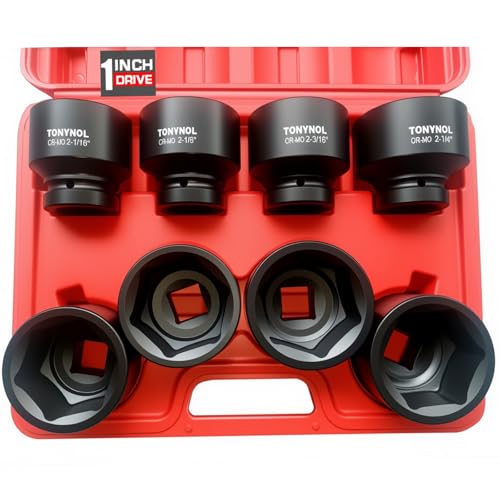 1" Inch Drive Impact Socket Set