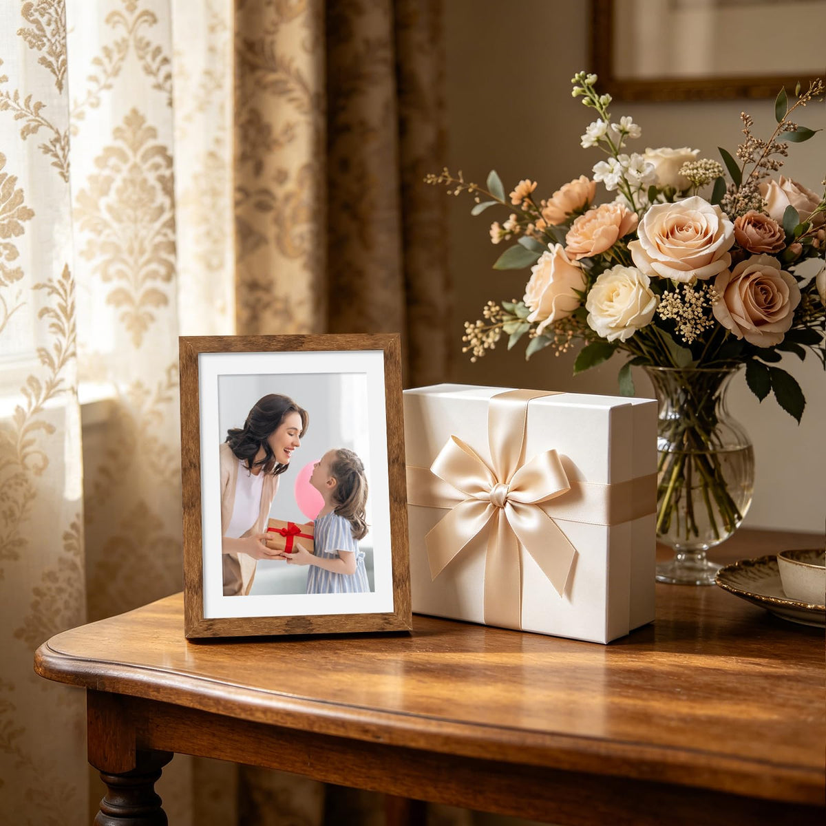 5x7 Picture Frames Brown (Brown / 5X7)