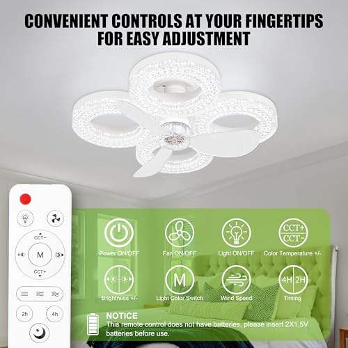 Socket Ceiling Fan Light