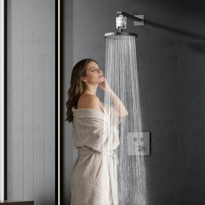 NSF Tested Shower Filter for Hard Water with Replaceable Cartridge
