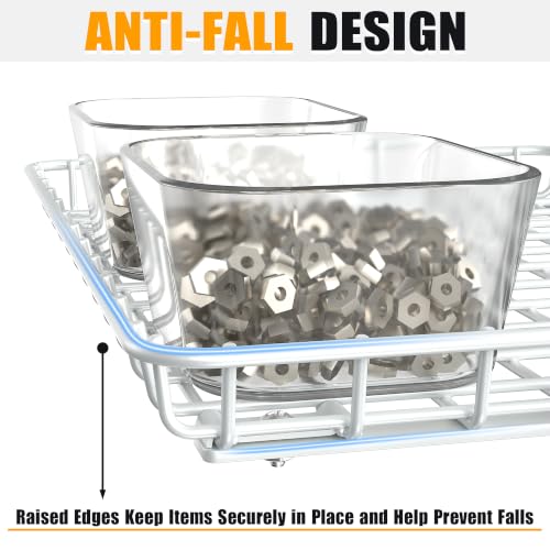 Wall Mounted Storage Shelves (White)