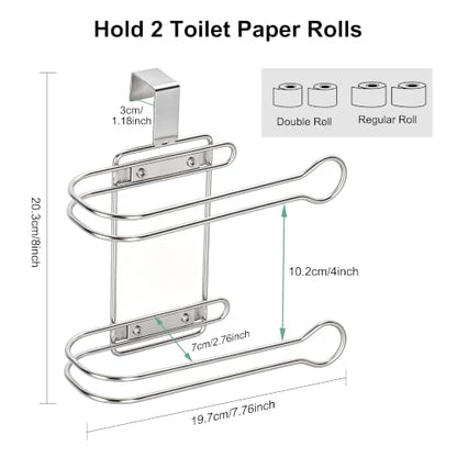 Toilet Paper Holder Over the Tank