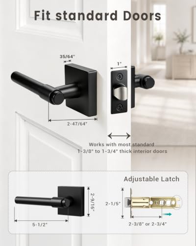 Interior Door Handle Sleek Ring Design