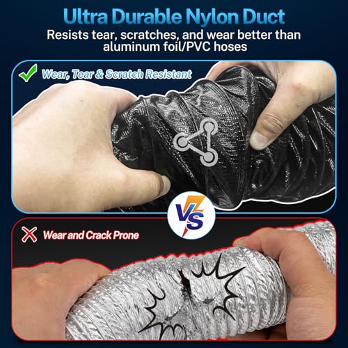 Nylon Flexible Duct Hose