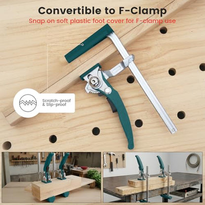 Quick Release Ratcheting Table Clamp