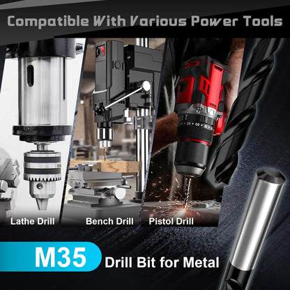11 64 Inch Cobalt Drill Bit Set (11/64 Inch)