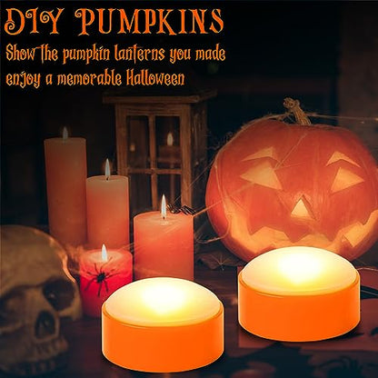 Pumpkin LED Lights with Remote and Timer