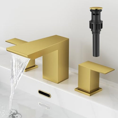 Bathroom Faucets 3 Hole Bathroom Sink Faucet