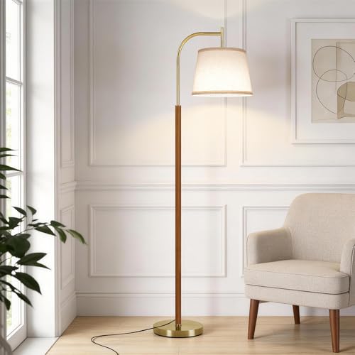 Wood Floor Lamp for Living Room