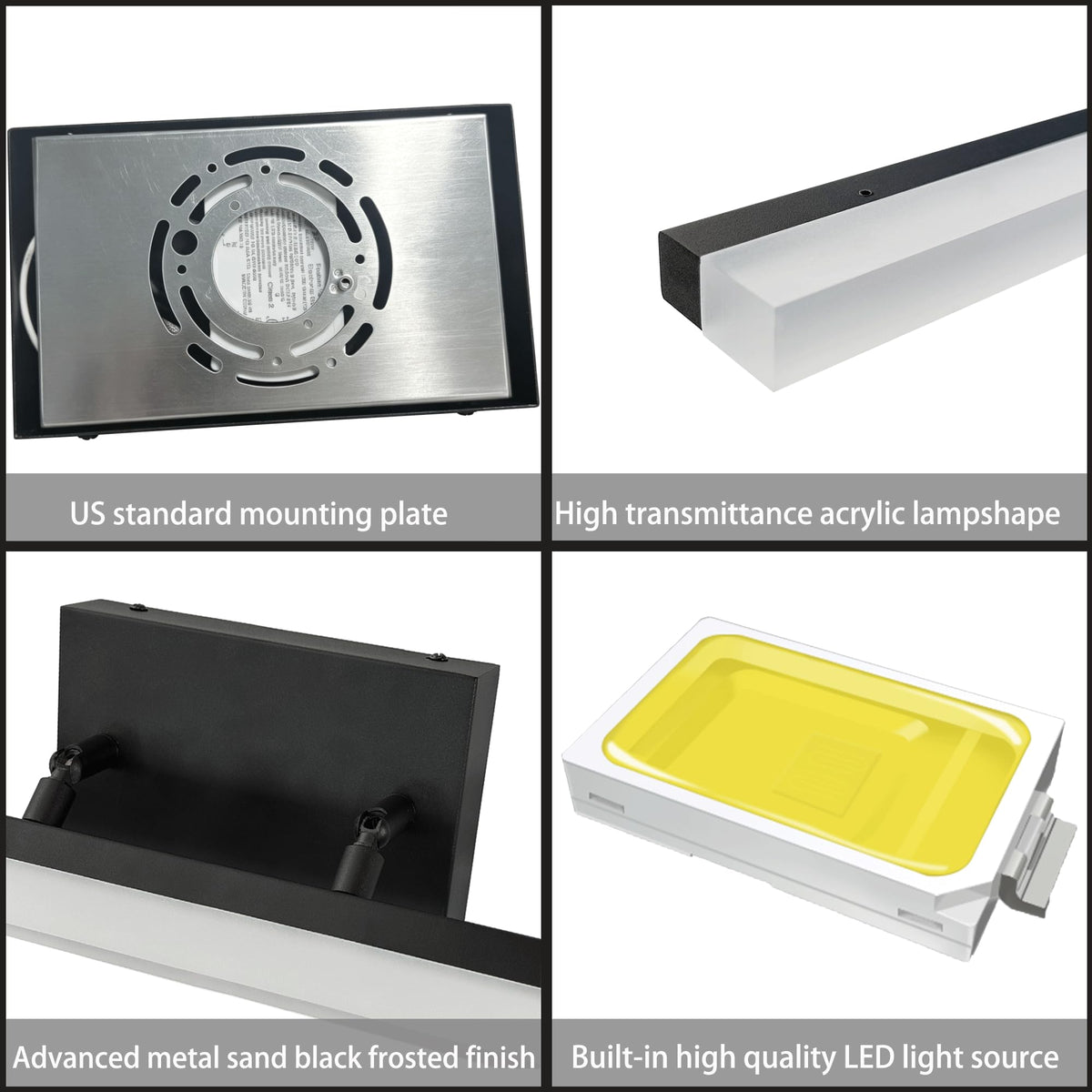 48 Inch Modern Bathroom Light Fixtures Over Mirror (48 Inch)