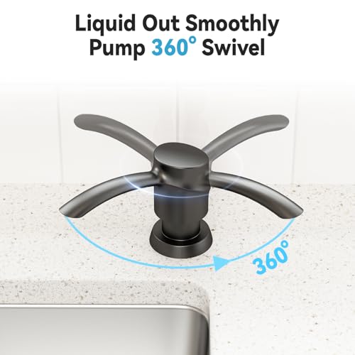 Kitchen Sink Soap Dispenser Built