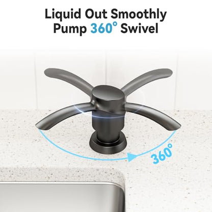 Kitchen Sink Soap Dispenser Built