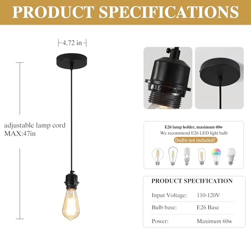 Boho Rattan Pendant Light