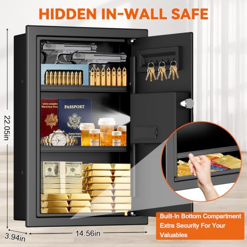 Wall Safes Between the Studs